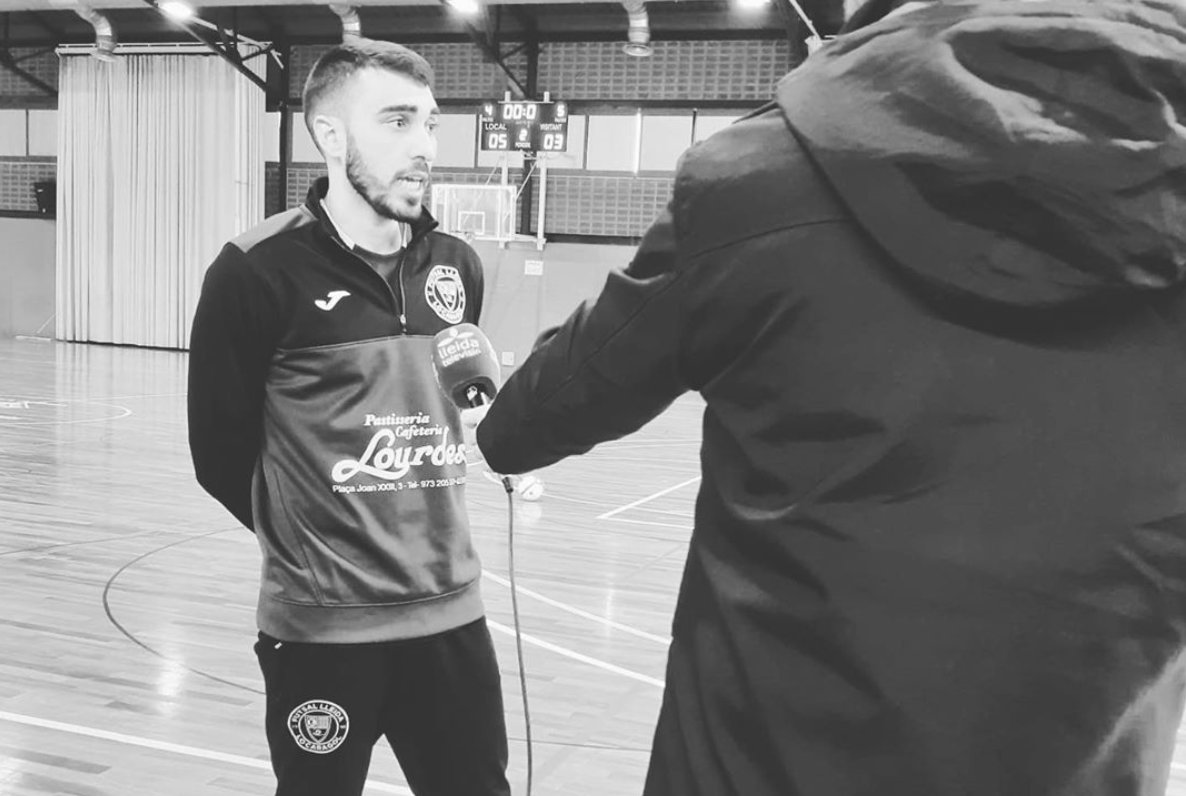 Entrenador de Futsal Lleida, Sergi Gil